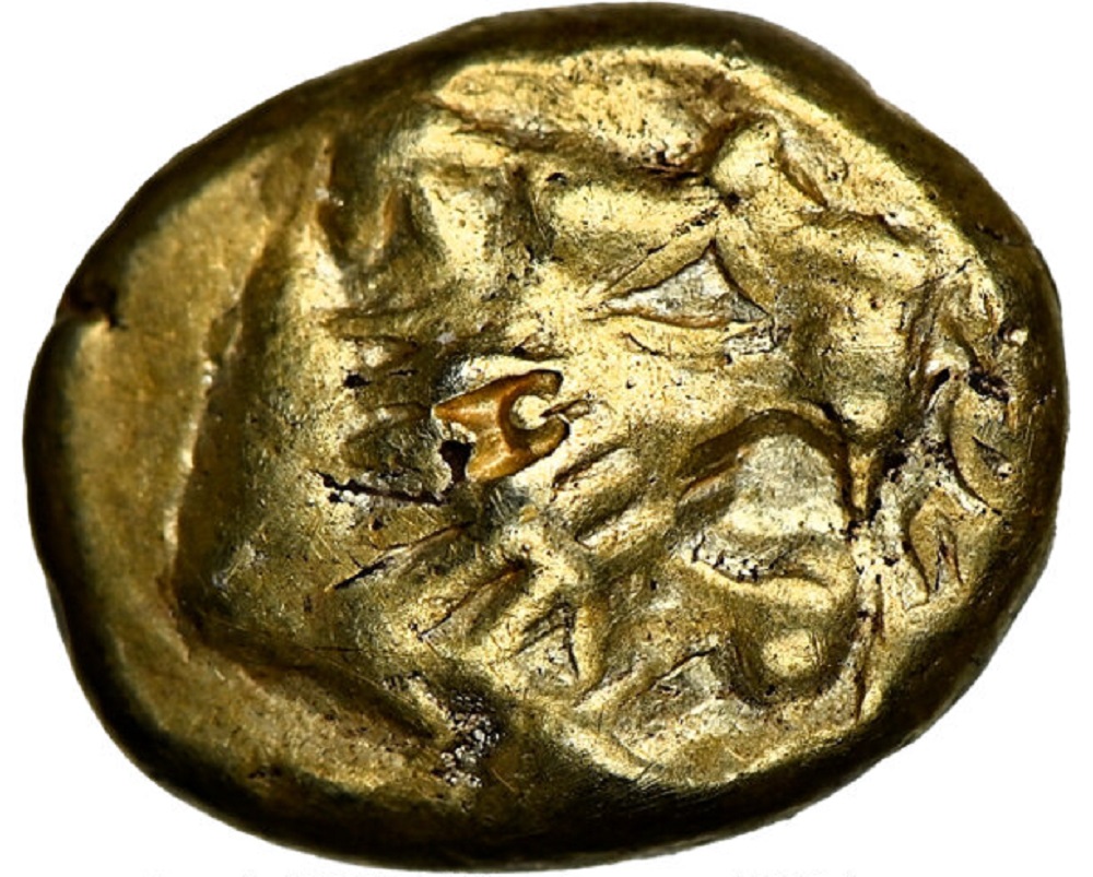 Ca.-610-546-BC-Lydian-Kingdom-Alyattes-Or-Walwet-Sixth-Stater-Or-Hecte